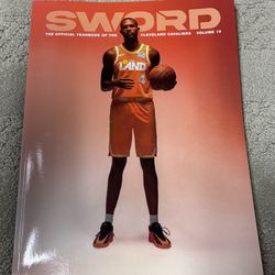 2025-2026 Cleveland Cavaliers Sword Yearbook Volume 18.