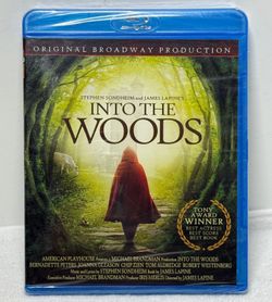 Into the Woods Blu-ray 2014 Original Broadway NEW Sealed Cast Bernadette Peters