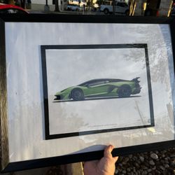 Lambo Wall Art