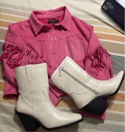 Chaqueta vaquera y botines