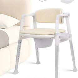 New High End Adult 3-in-1 Seat (Commode, Raised Toilet Seat, Shower Chair