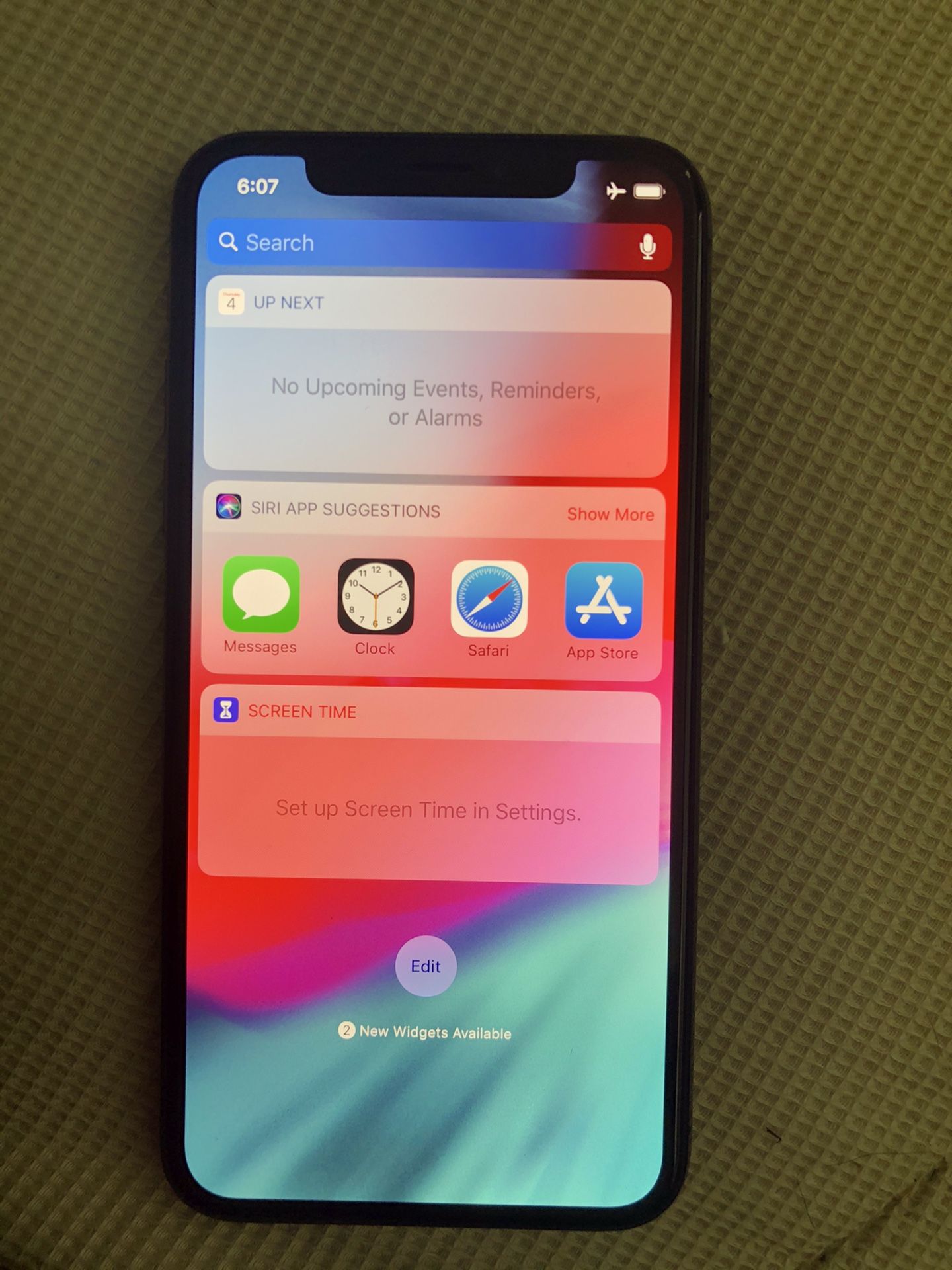 Unlocked iPhone X 256 gb