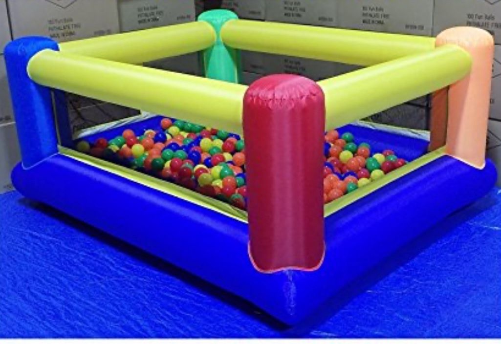 Inflatable Ball Pit With Blower + 1,000 Balls (for Sale)