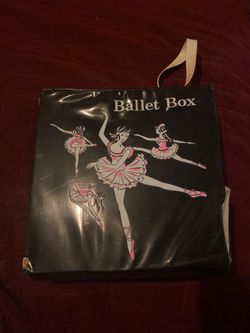 Vintage Black ballet box