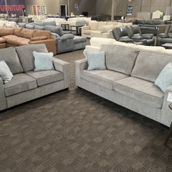 Grey Sofa Couch Set