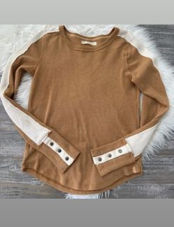 Free People Thermal Shirt