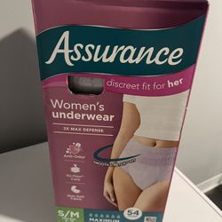 Assurance Women’s Underwear New Unopened Box