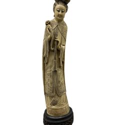 Beautiful Vintage Asian Female Statue Figure