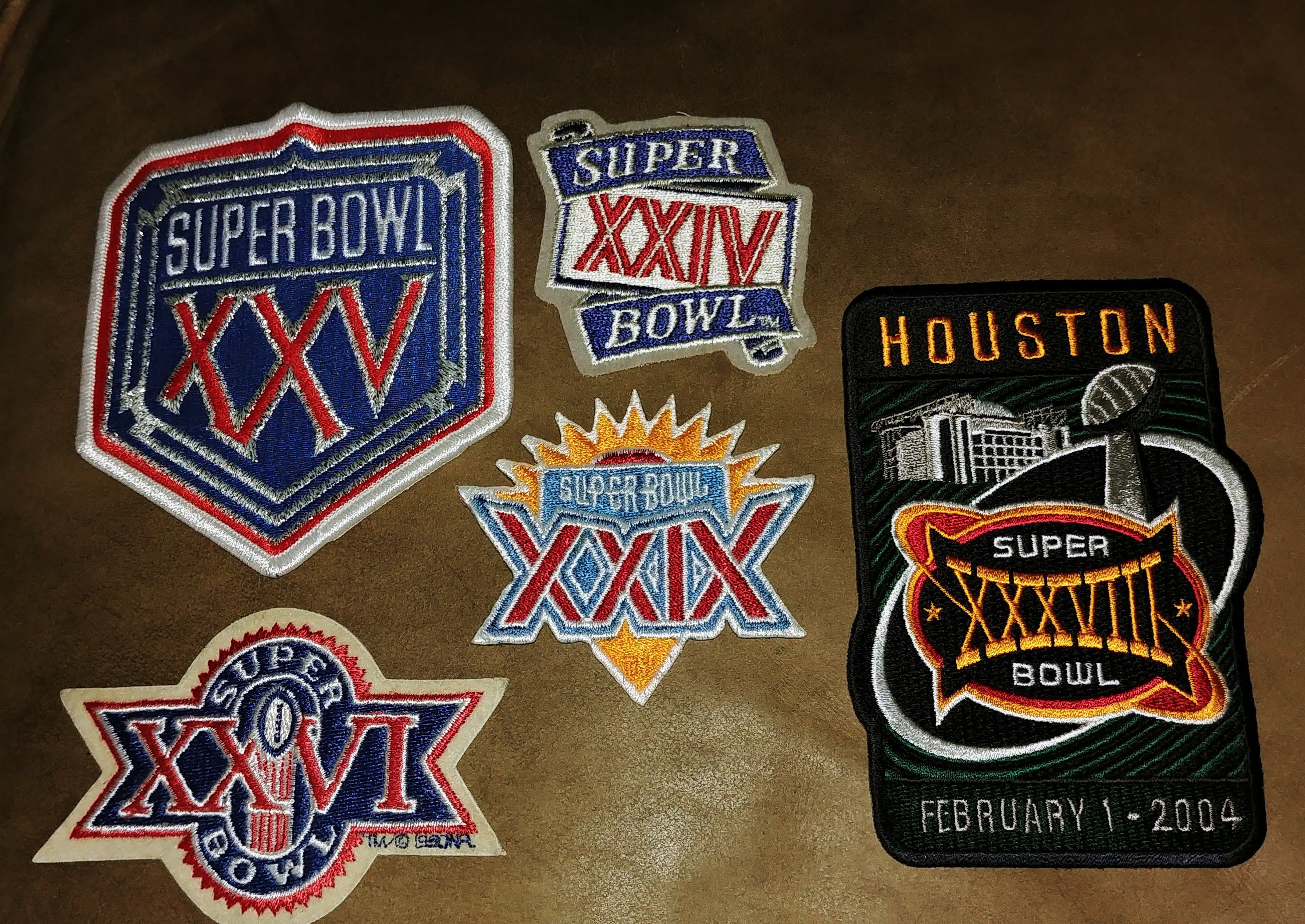 Superbowl Patches