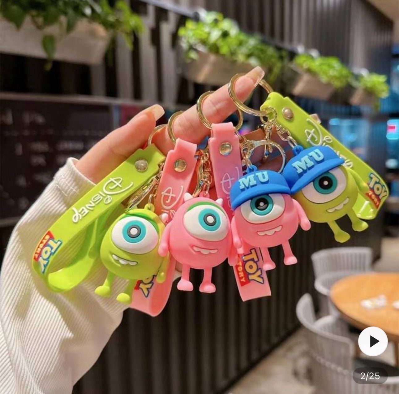 Disney Keyring Silicone Gift for Friends