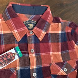 Freedom Foundry Fleece Plaid Shirt Size XL and XXL 