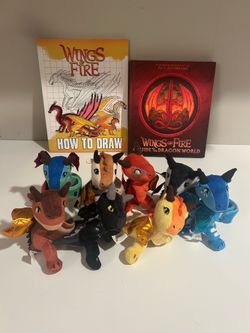 Wings of Fire Books and Cutie Cuffs