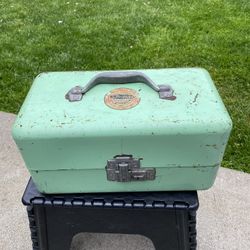 Vintage Simonsen Metal Tackle Box