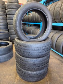 🔥 (4) 285 45 21 Bridgestone Alenza All Season Runflat Tires