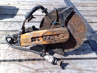 Nice! Partner K40 Pneumatic Air Cut Off Concrete Chop Saw