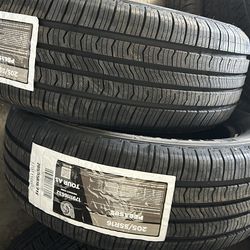 New set of tires 205 55 16 PEGASUS
