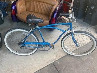 Schwinn 5 speed cruiser needs shifting cable pretty original except seat and tires