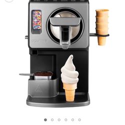 Gourmia 2 Quart Automatic Soft Serve Ice Cream and Frozen Drink Maker