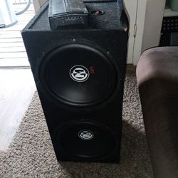 Black Amp Black Speakers 