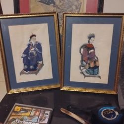 Chinese Art On Ricepaper