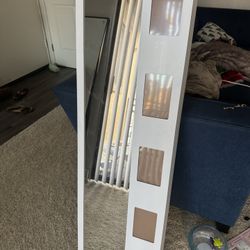 Over Door Mirror With Storage