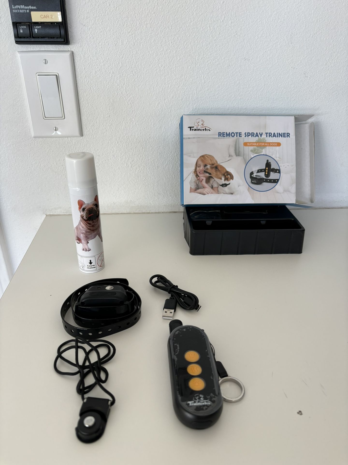 Dog Remote spray training collar