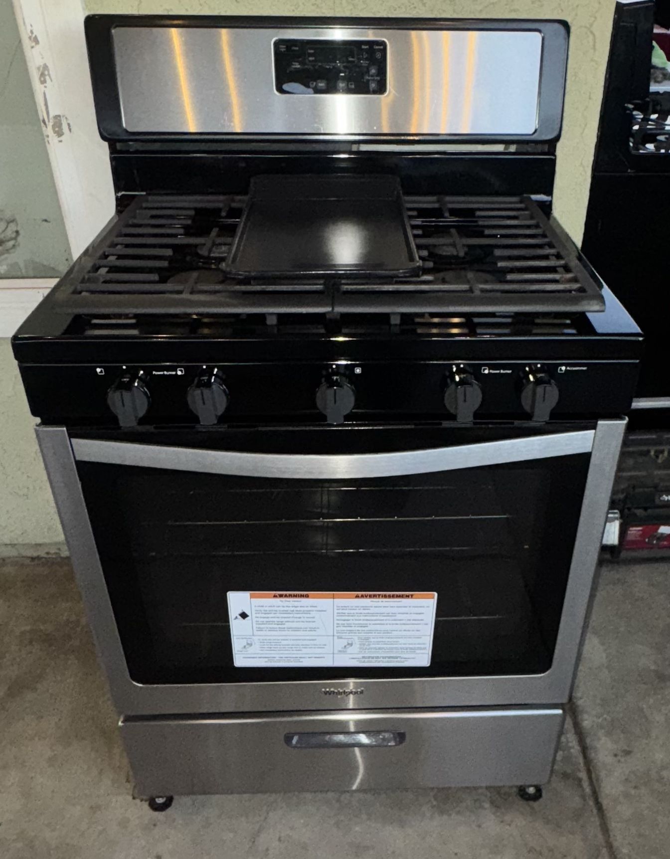 Whirlpool 5 Burner Stove