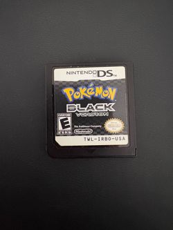 Pokémon Black Version Nintendo DS Cartridge