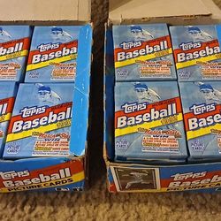 1992 Topps Baseball Cards Box Wax Packs Collection Nolan Ryan Daryl Strawberry Ken Griffey Jr. Barry Bonds Jose Canseco Bo Jackson Frank Thomas Gold