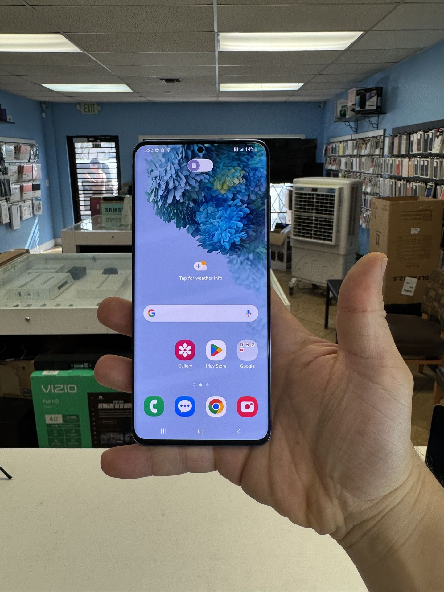 SAMSUNG GALAXY S20+ PLUS 5G 128GB Blue Unlocked Excellent