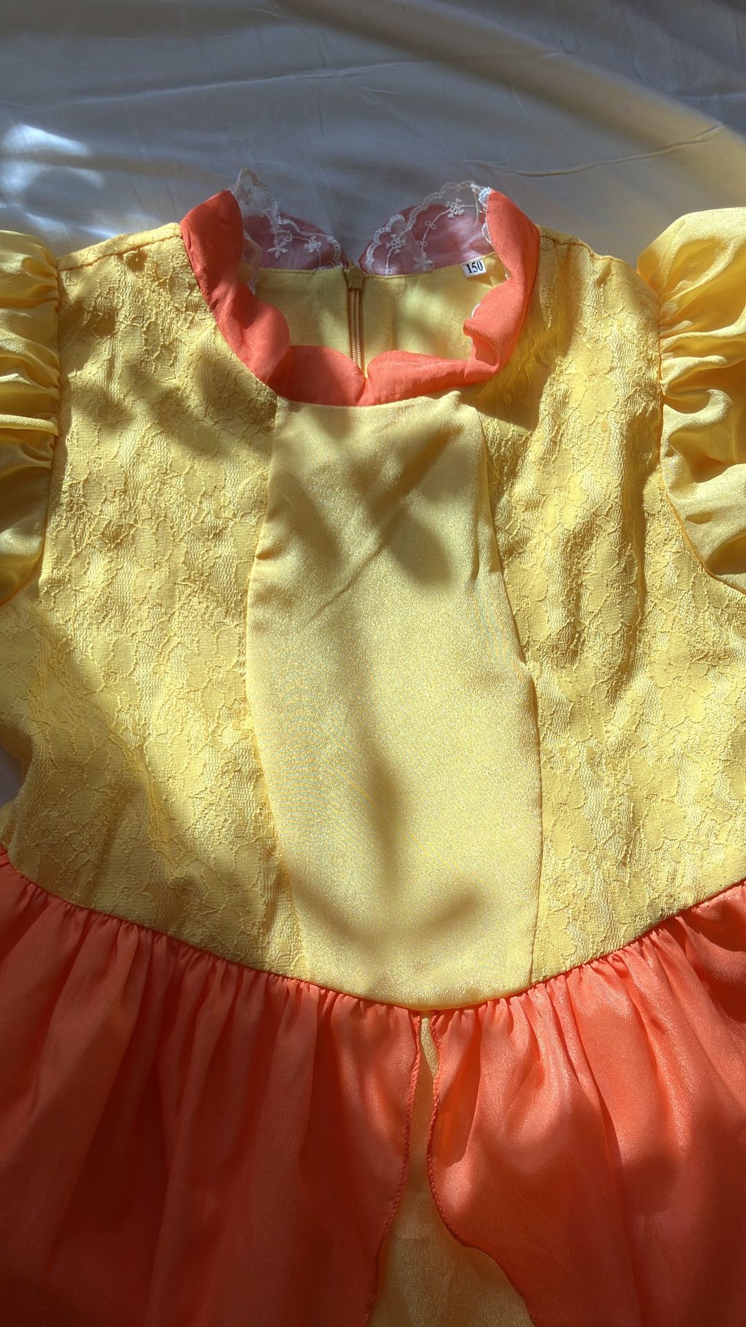 Mario Kart Daisy Costume Dress Halloween