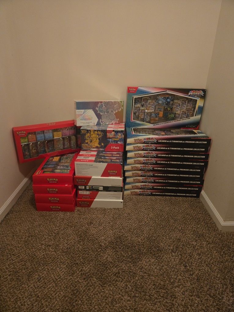 Pokemon, Prismatic And Surging Sparks