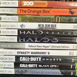 Xbox 360 & Xbox One Games 