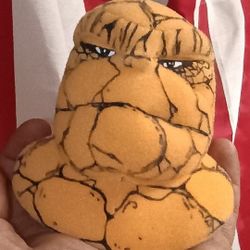 Vintage Taco Bell 2001 Marvel Heroes In Action-The Thing-Superhero Plush-Fantastic 4