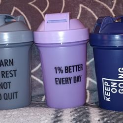 5 Protein Shaker Cups