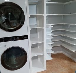 Laundry / Pantry Shelves