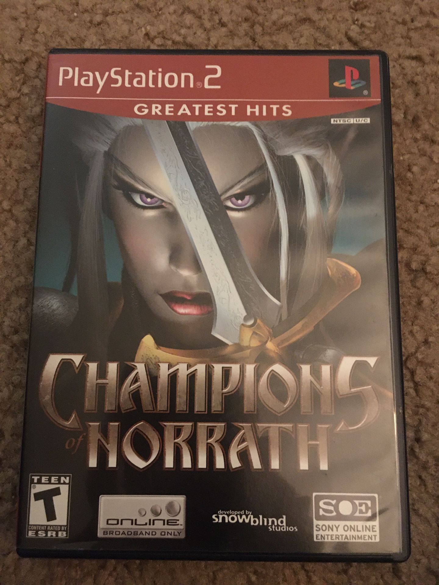 Champions Or Norrath PlayStation 2