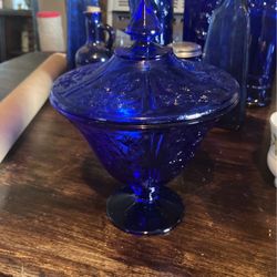 Calbolt Blue Candy Dish