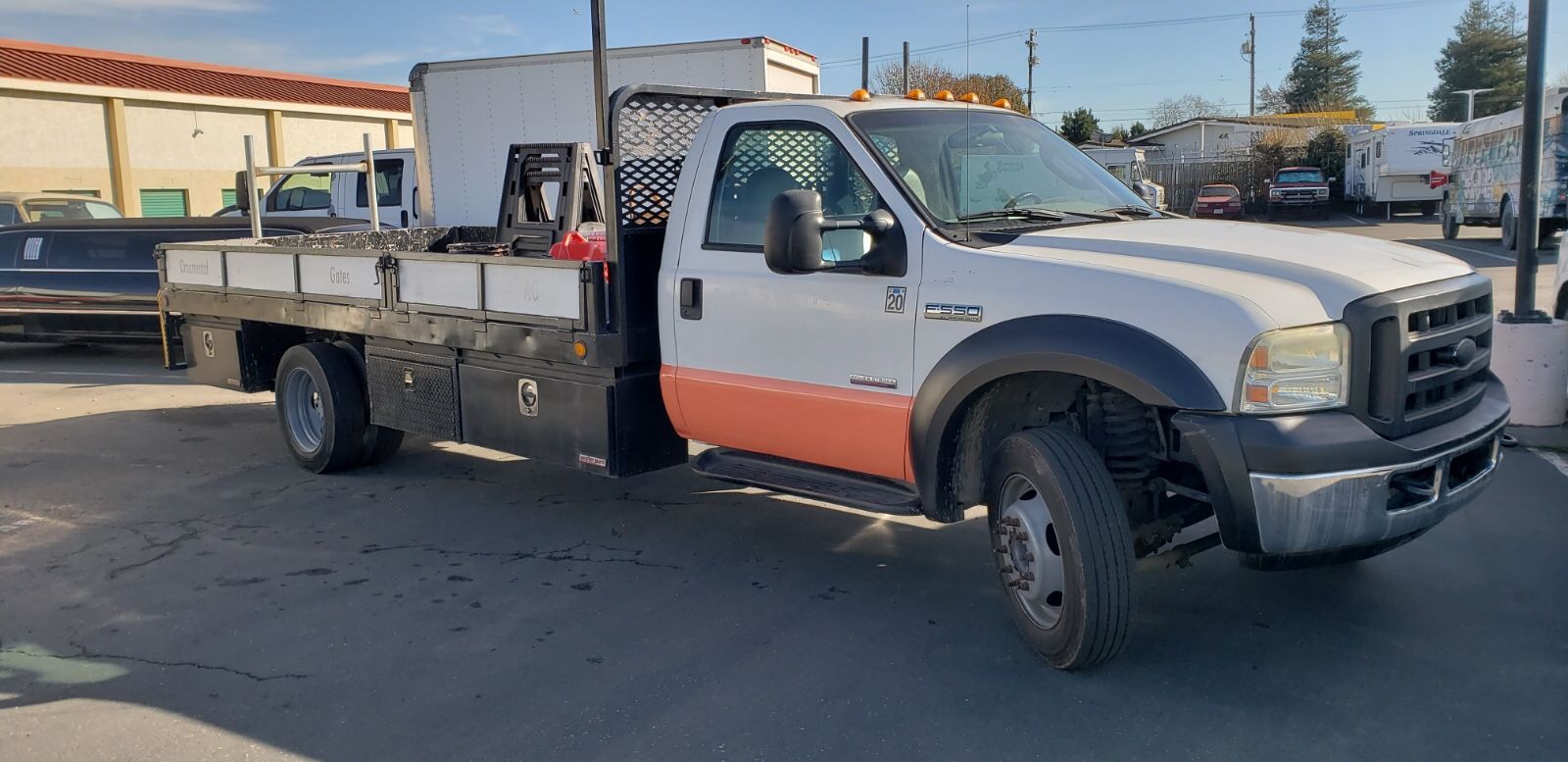 FlatBed truck Ford.550 Diesel $10,000