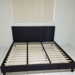 New KING SIZE BED FRAME PLATFORM BED FRAME KING SIZE 