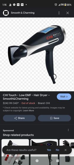 Chi Blow Dryer-TOUCH SCREEN
