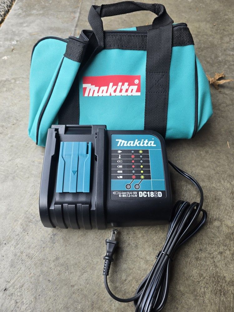 Makita Battery Charger DC18SD 7.2-18V