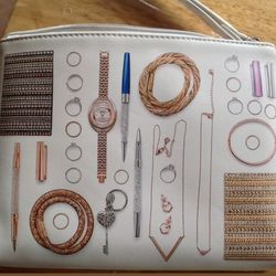 Authentic Swarovski Pouch ( Cosmetic bag or Jewelry Bag)