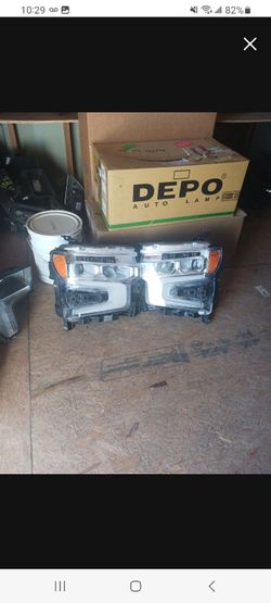 2022-2026 Chevy Silverado 1500 headlights Full LED RH LH OEM