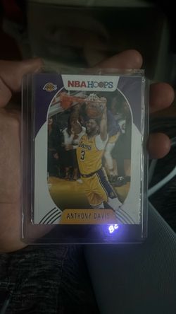 Anthony Davis NBA Hoops Lakers Trading Card
