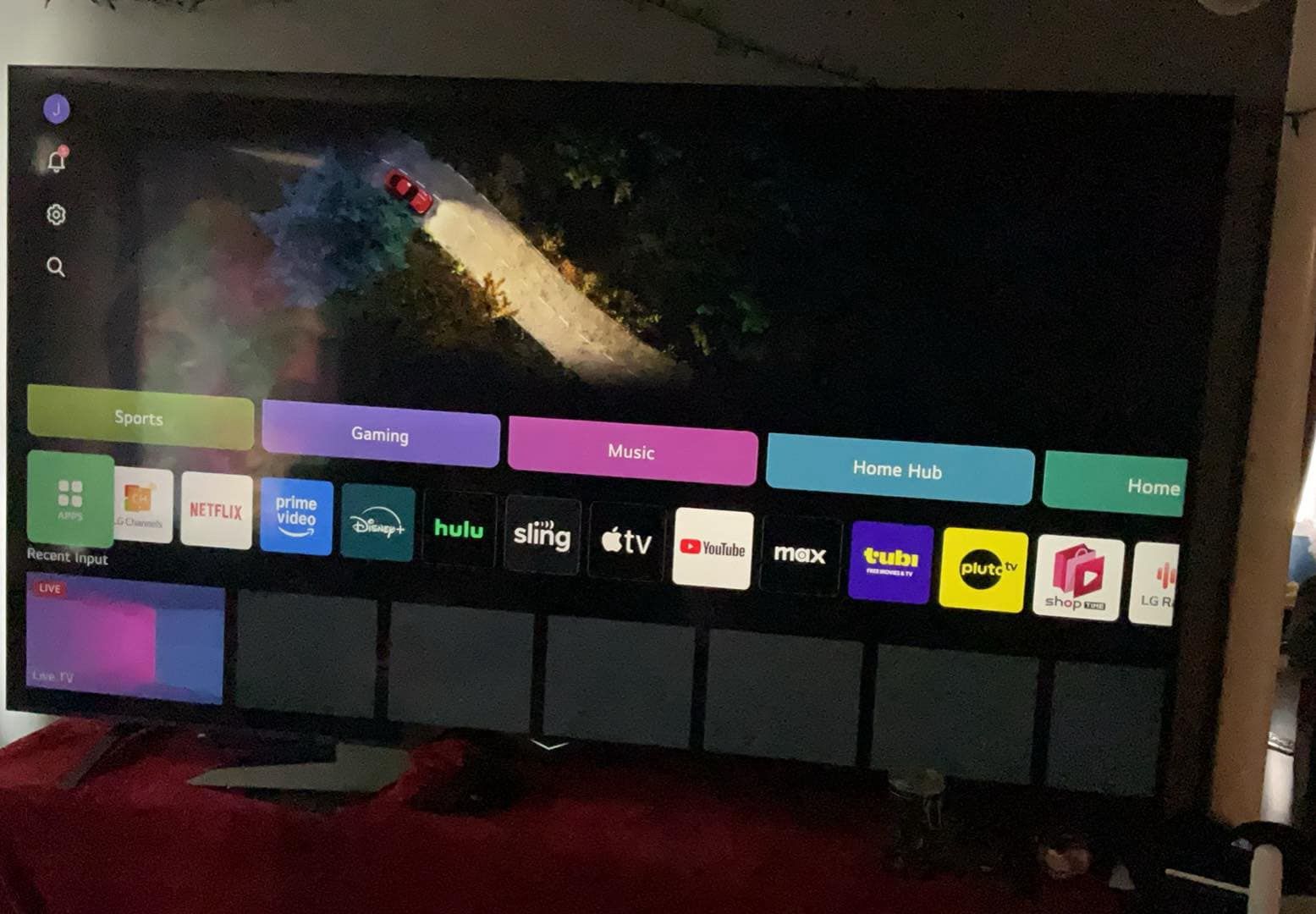 86 Inch LG TV