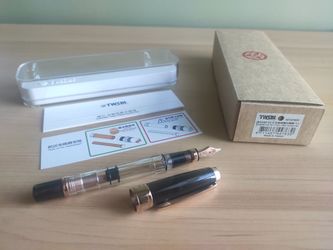 TWSBI Diamond 580 Smoke RoseGold II (stub 1.1 nib)