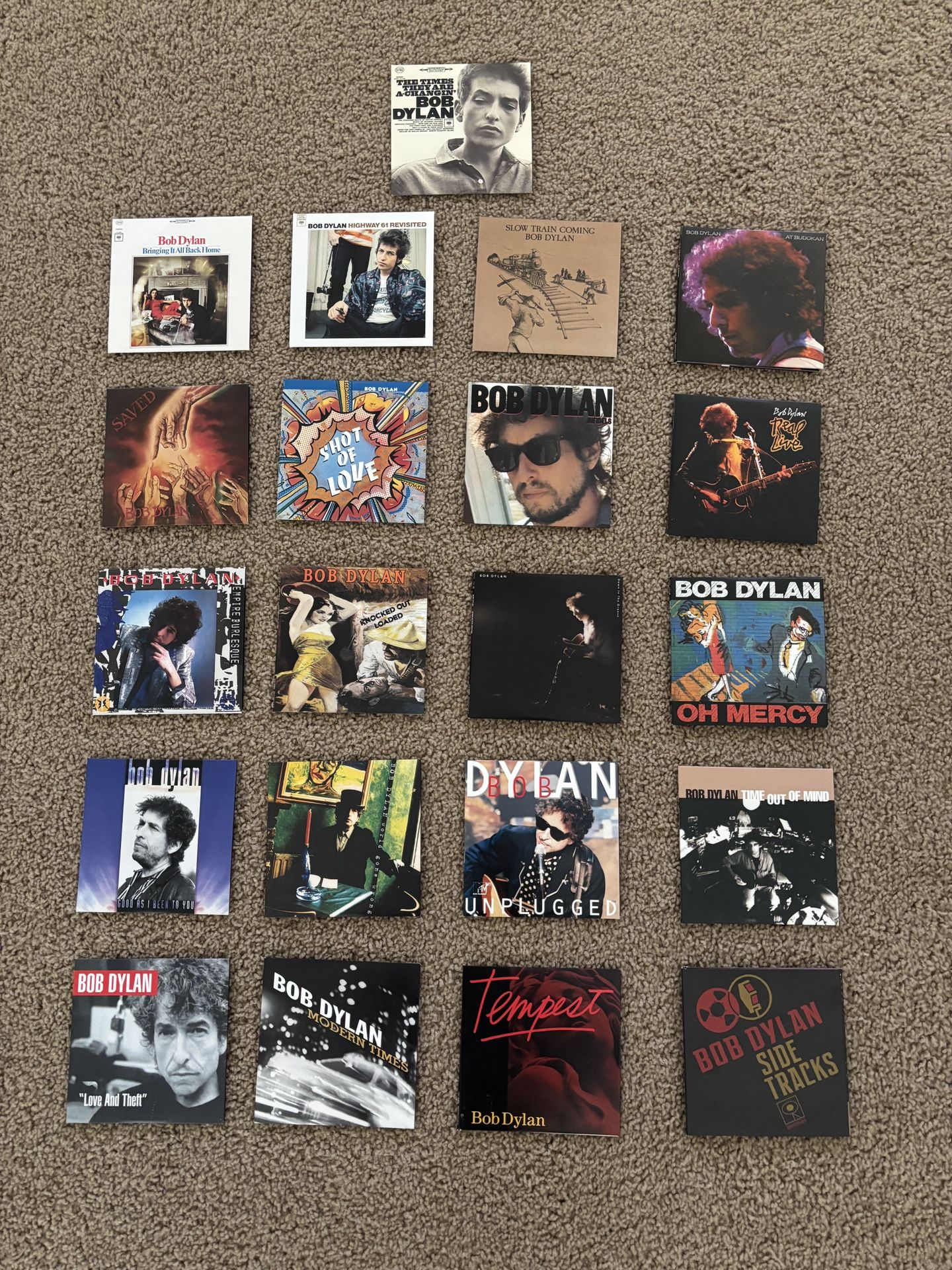 Bob Dylan CD’s