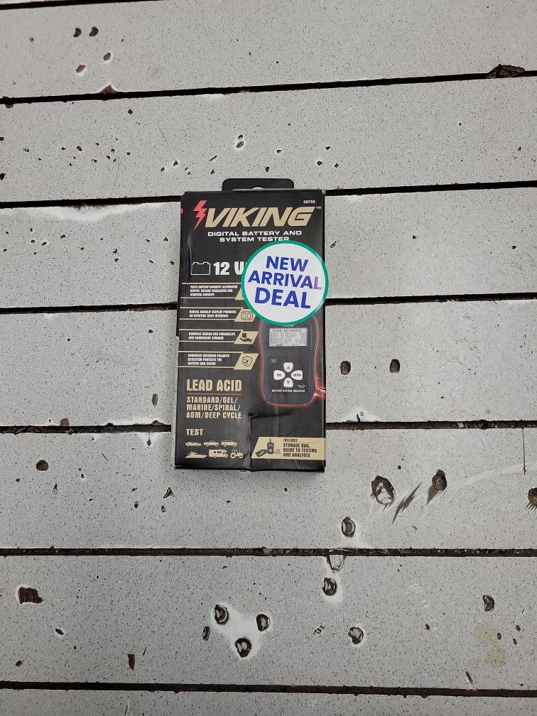 Viking 12v Battery Tester
