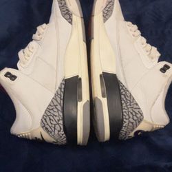 Jordan 3 White Cement